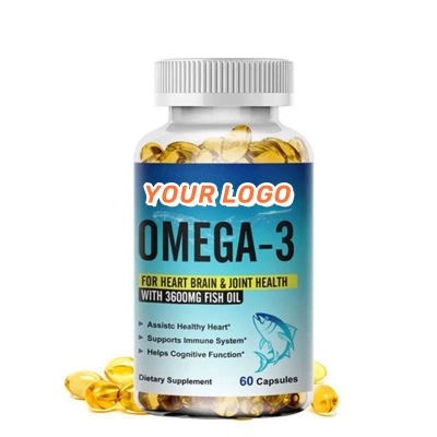 Brain health|Heart health Omega 3 Fish Oil Soft capsule