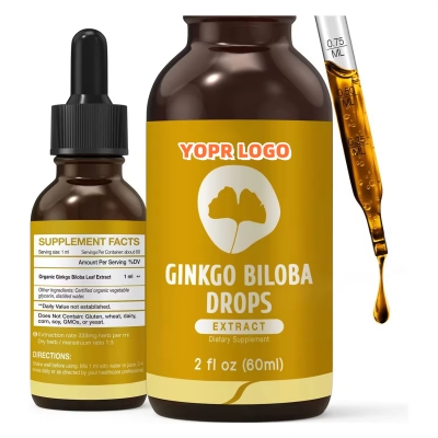 Brain|OEM organic ginkgo biloba drops ginkgo biloba leaf extract liquid focus nootropic supplements for brain memory