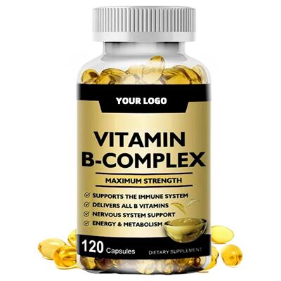 Brain Health|Private Label Multivitamin Softgel Capsules Support Brain Health Vitamin B Complex Softgels