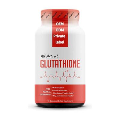 Anti-aging/Skin Whitening|High Quality Factory Supplier Vegan Skin Whitening And Anti Aging Supplement Pure L-glutathione Capsules